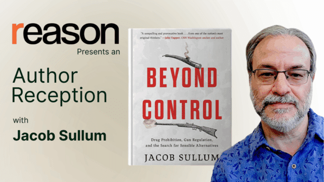 Author Reception with Jacob Sullum- Rancho Santa Fe