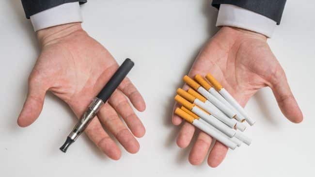 e cigarettes and cigarettes E-Cigarette E-cigs and vaping: Q&A